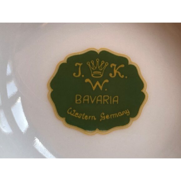 Cup Saucer Western Germany Sea Shore Shells Made in OTCO Bavaria West Germany - Picture 5 of 9